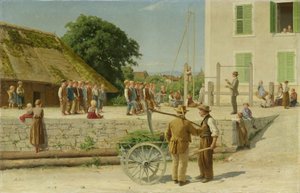 インのターンスタンデ 作： Albert Anker